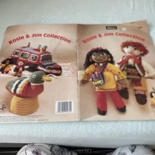ROSIE & JIM COLLECTION - ROBIN CHARACTER KNITTING PATTERNS - RARE 16 PG BOOKLET