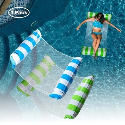 Inflatable float hammock pool - inflatable,