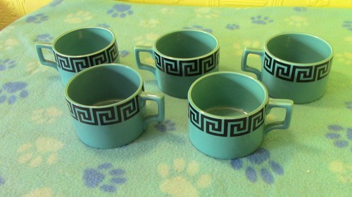 Portmeirion greek key sky - portmeirion,