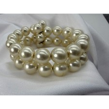 Vintage Double Row Faux Pearl