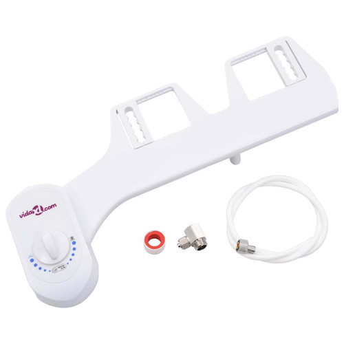 Bidet attachment white plastic - bidet,