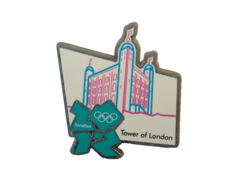 London 2012 olympic pin - london,