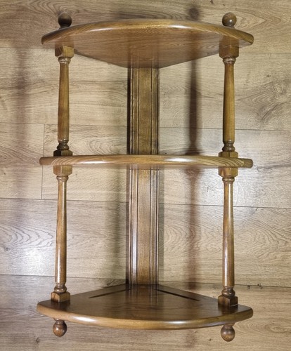Ercol tier corner shelf - 3, wall