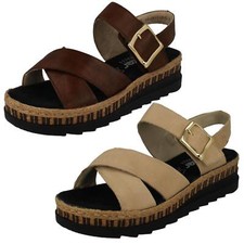 Ladies Rieker  'V7951' Casual Leather Sandals