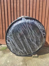 Toyota landcruiser prado or  4x4 steel spare wheel cover - metallic blue