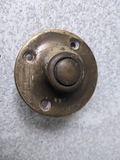VINTAGE BRASS BELL PUSH -