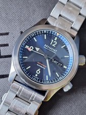 Bremont U-2 Blue Men's Watch - U-2/BL 2017 on steel bracelet. All papers and box