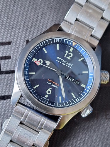 Bremont blue men watch - men's,