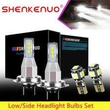 Fits VW Golf Plus MK5 1.9 499 501 LED Low Dip/Side Light Beam Headlight Bulbs