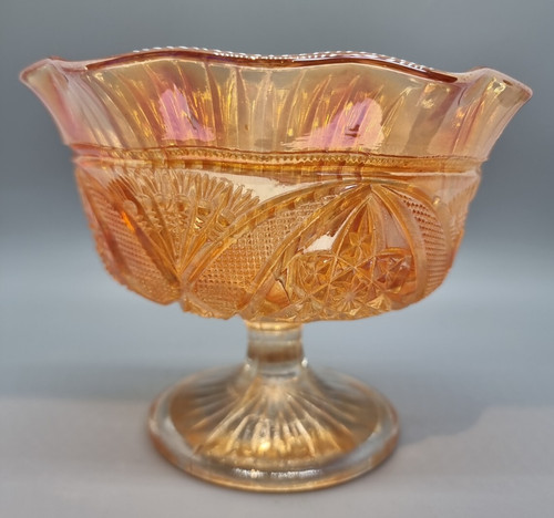 Carnival marigold glass - carnival,