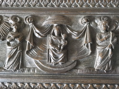 Wooden replica panel virgin - virgin, &