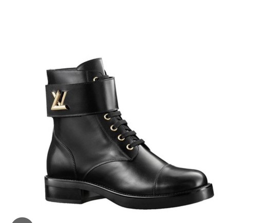 Louis vuitton black boots - black,