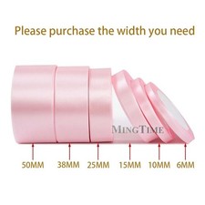 22 meter of DOUBLE SIDED Satin