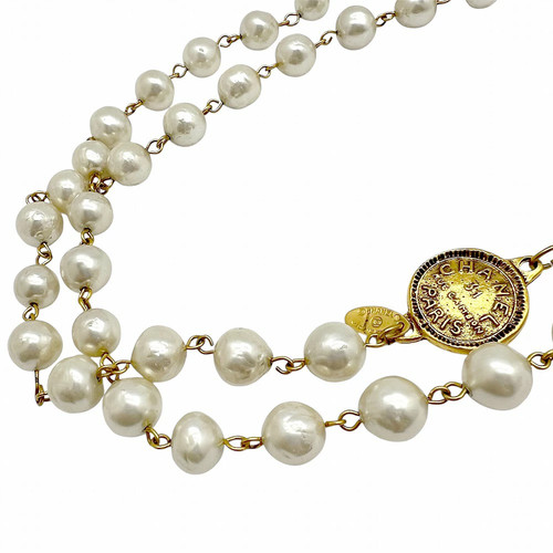 Chanel cambon long - long, pearl