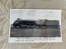 Railway postcard lner - postcard.,