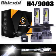 For Motorcycle H4 6500K LED