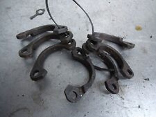 KAWASAKI GTR1000 EXHAUST CLAMPS x7