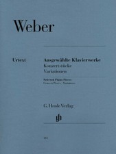 Weber Selected Piano Works
