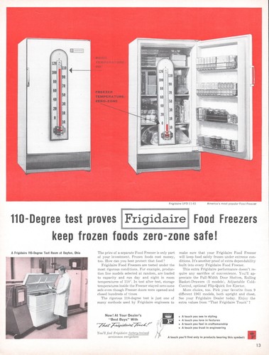 1961 frigidaire upright - frigidaire,