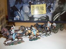BRITAINS 17433 CONFEDERATE 6 HORSE CAISSON AMERICAN CIVIL WAR TOY SOLDIER SET