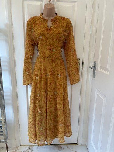 Mustard orange indian boho - mustard, &