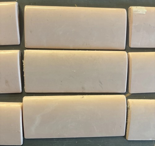 Vintage plastic wall tiles