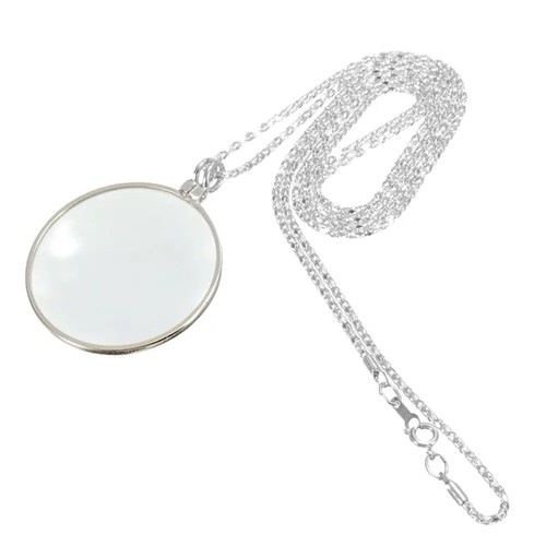 1pc silver gold monocle - silver,
