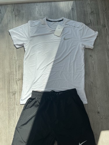 White shirt and - white, black