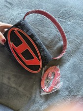 Inspired Women's Red Jeans Handbag Bag Shoulder Strap D shape