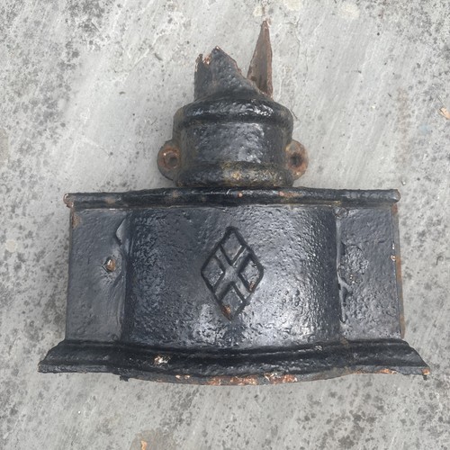 1930s cast iron - cast, downspout