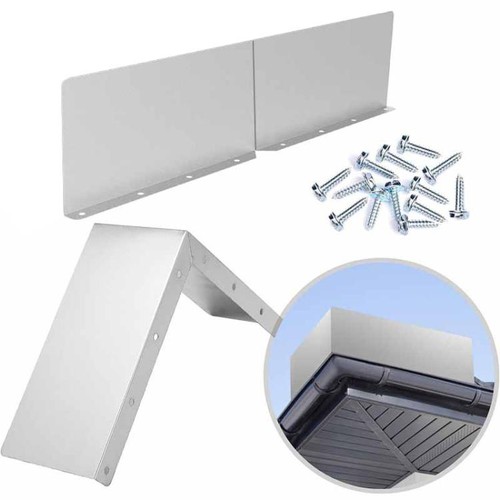 2pcs aluminium gutter splash - 2pcs,