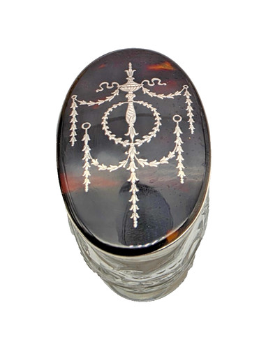 Pretty antique silver faux - &,