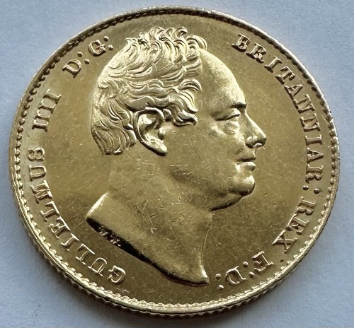 1836 sovereign william - sovereign,