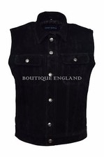 New Mens Trucker Real Cowhide