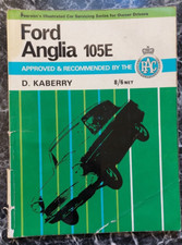 Ford Anglia 105E Pearson's Illustrated Manual 1967 inc 1200 and Super Anglia