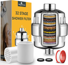 Magichome 32 Stage Shower Filter for Hard Water Remove Chlorine + Impurities