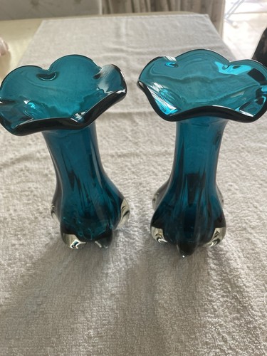 Pair dark turquoise blue - pair,