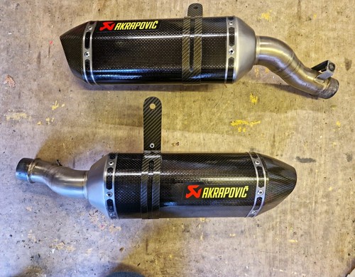 Dual akrapovic slip carbon - dual,