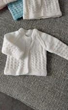 Hand Knitted Baby Cardigan