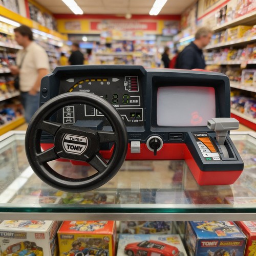 Tomy turbo vintage dashboard - tomy,