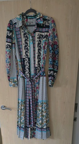Oliver bonas long dress - long, floral