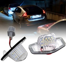 2X LED Number License Plate