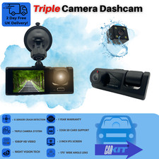 Triple Lens Dashcam, Front