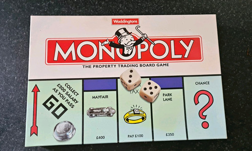 Waddingtons monopoly property - waddingtons,