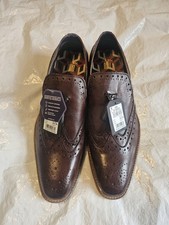 Next Leather Mens Brown Brogue