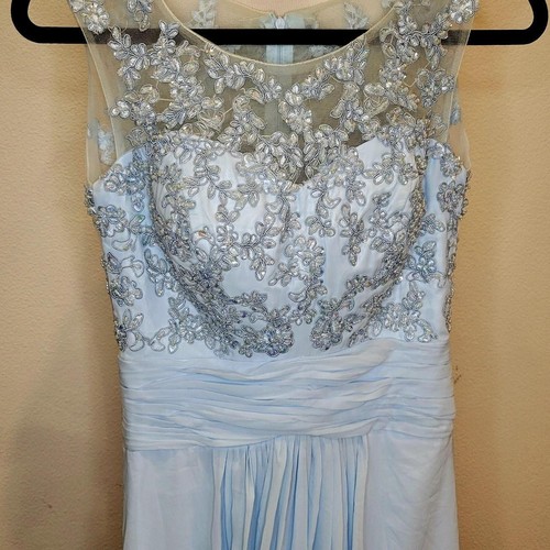 Femme light blue chiffon - femme,