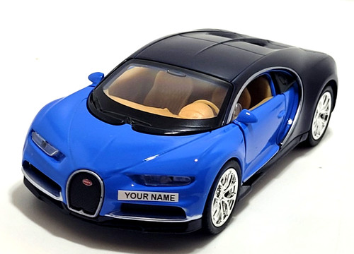 Bugatti chiron blue - in, free