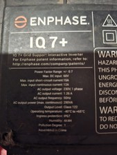 Enphase Iq7+ Micro inverter