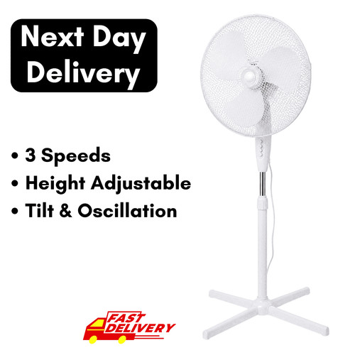 Pedestal oscillating - 16'',
