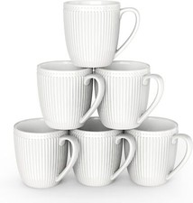 Coffee Mugs Set of 6, 16 Oz